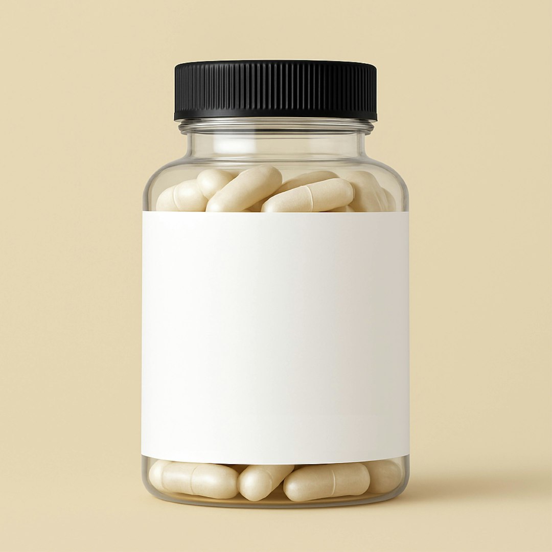 VitalRoot Marine Collagen with Hyaluronic Acid in clear glass jar