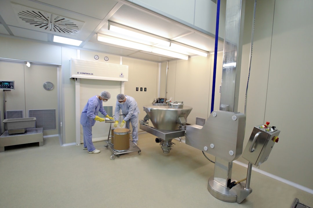 GMP-certified manufacturing facility with cleanroom protocols